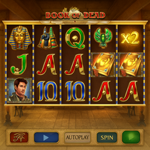 RocketSpin - Book of Dead Slot Game - High Volatility Pokie